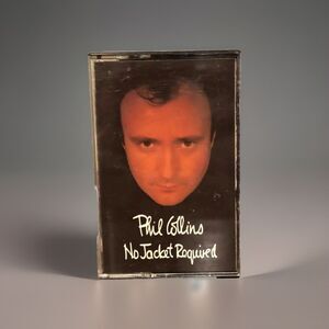 Phil Collins No Jacket Required Audio Cassette Tape 1985 Atlantic Records Music